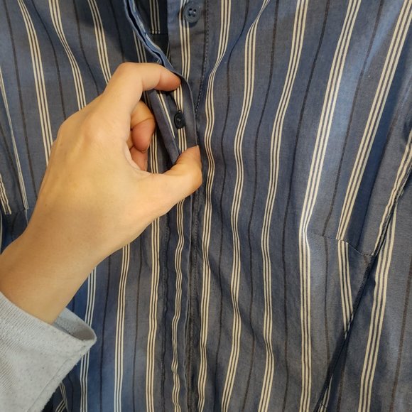 BCBGMaxAzria Sleeveless Calypso Button Down Midi Dress - Popover Back | Size S - Picture 6 of 9